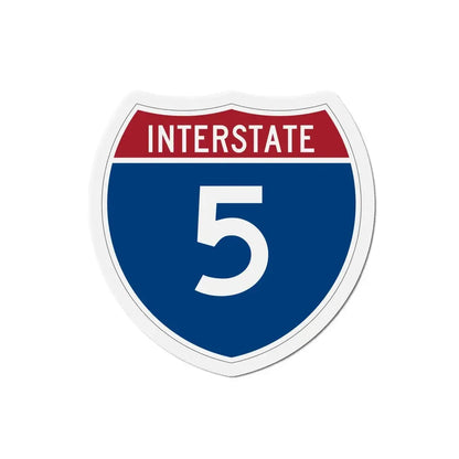 Interstate 5 (U.S. Highways) Refrigerator Magnet 6 Inch - The Sticker Space