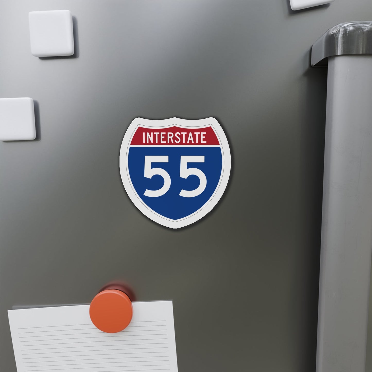 Interstate 55 (U.S. Highways) Die-Cut Magnet-The Sticker Space