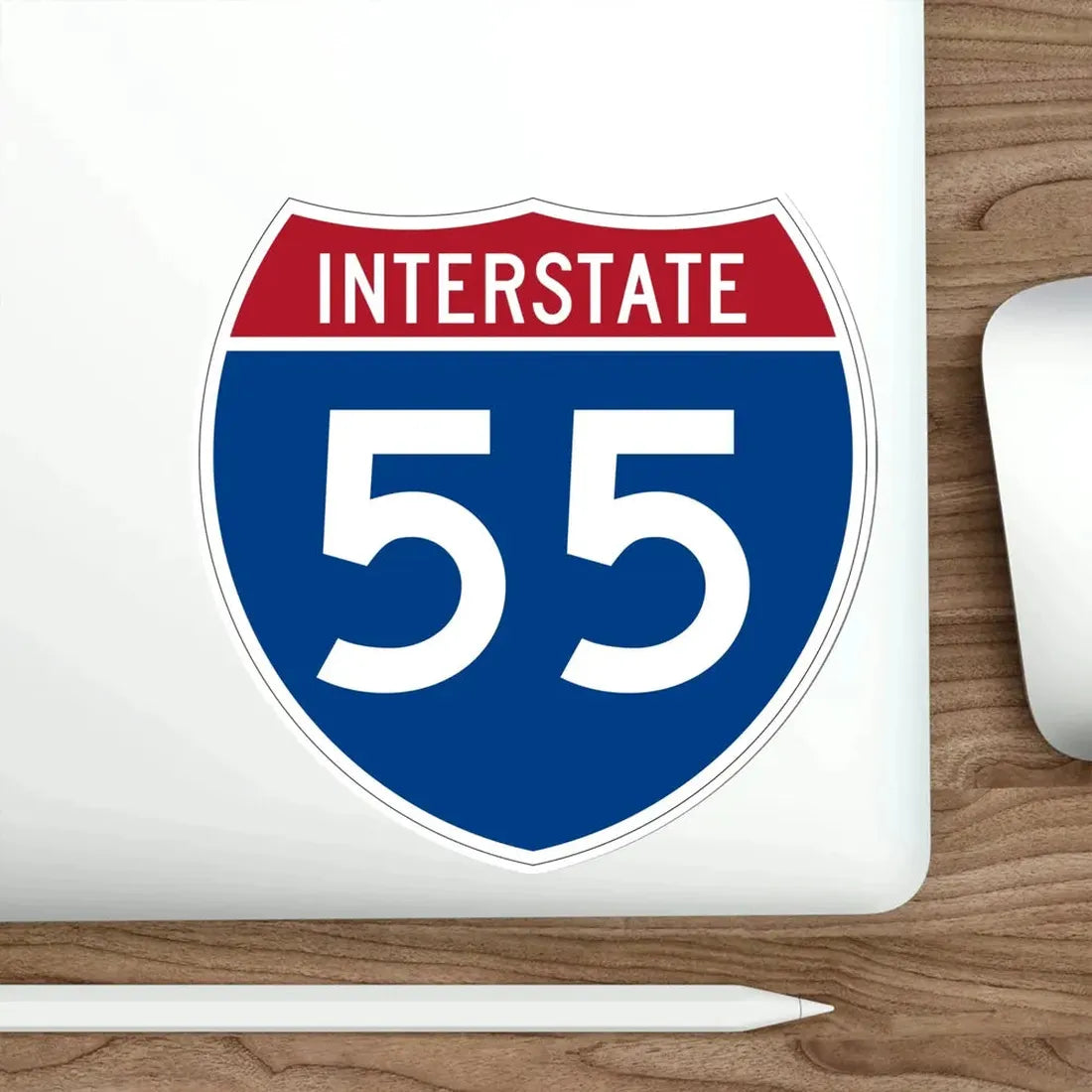 Interstate 55 (U.S. Highways) STICKER Vinyl Die-Cut Decal - The Sticker Space