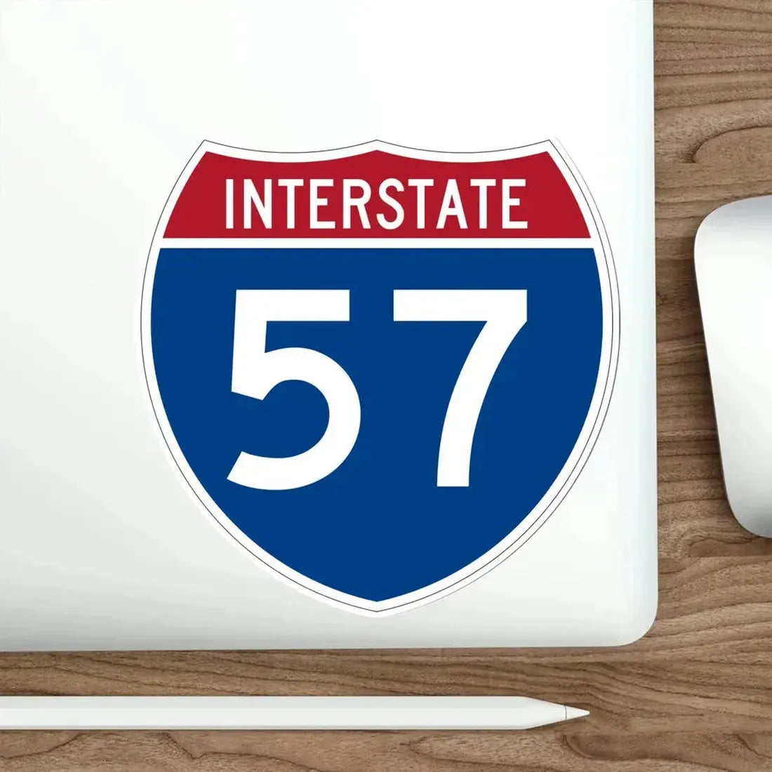 Interstate 57 (U.S. Highways) STICKER Vinyl Die-Cut Decal - The Sticker Space