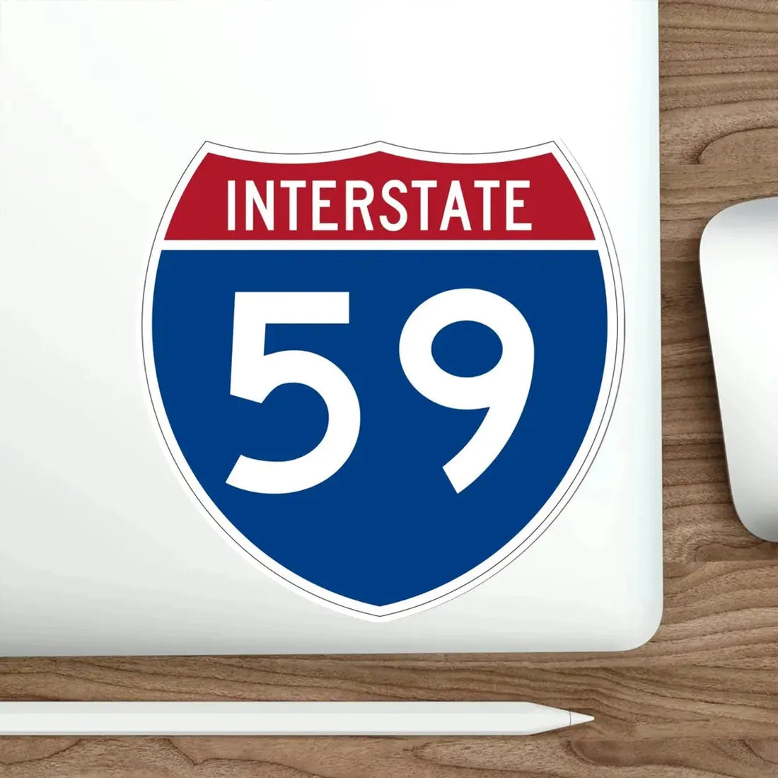 Interstate 59 (U.S. Highways) STICKER Vinyl Die-Cut Decal - The Sticker Space