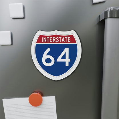 Interstate 64 (U.S. Highways) Die-Cut Magnet-The Sticker Space