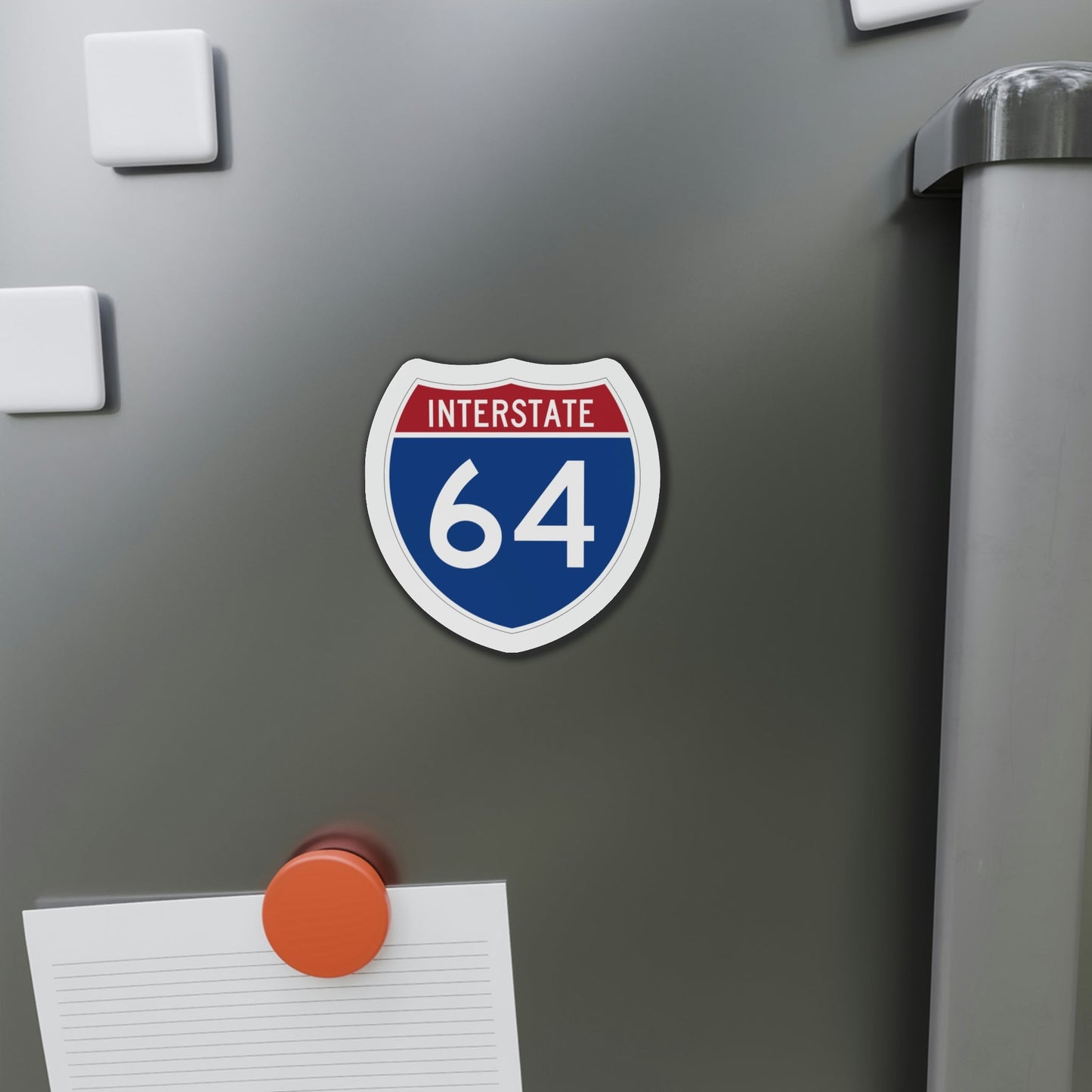 Interstate 64 (U.S. Highways) Die-Cut Magnet-The Sticker Space