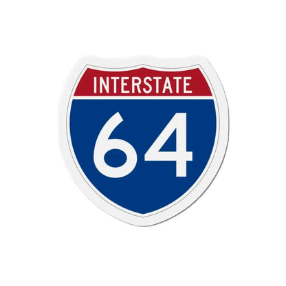 Interstate 64 (U.S. Highways) Refrigerator Magnet 2 Inch - The Sticker Space