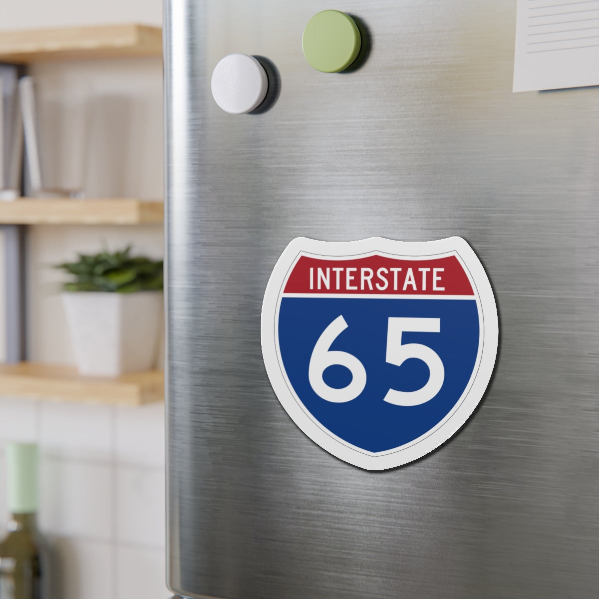 Interstate 65 (U.S. Highways) Die-Cut Magnet-The Sticker Space