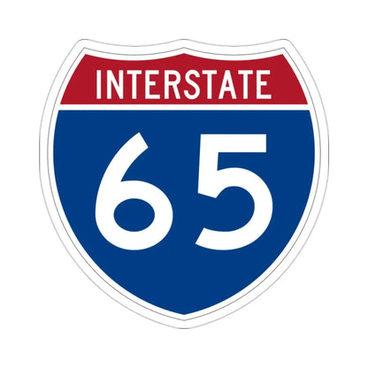 Interstate 65 (U.S. Highways) STICKER Vinyl Die-Cut Decal - The Sticker Space