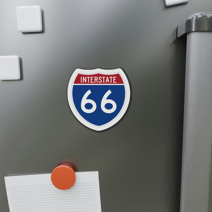 Interstate 66 (U.S. Highways) Die-Cut Magnet-The Sticker Space