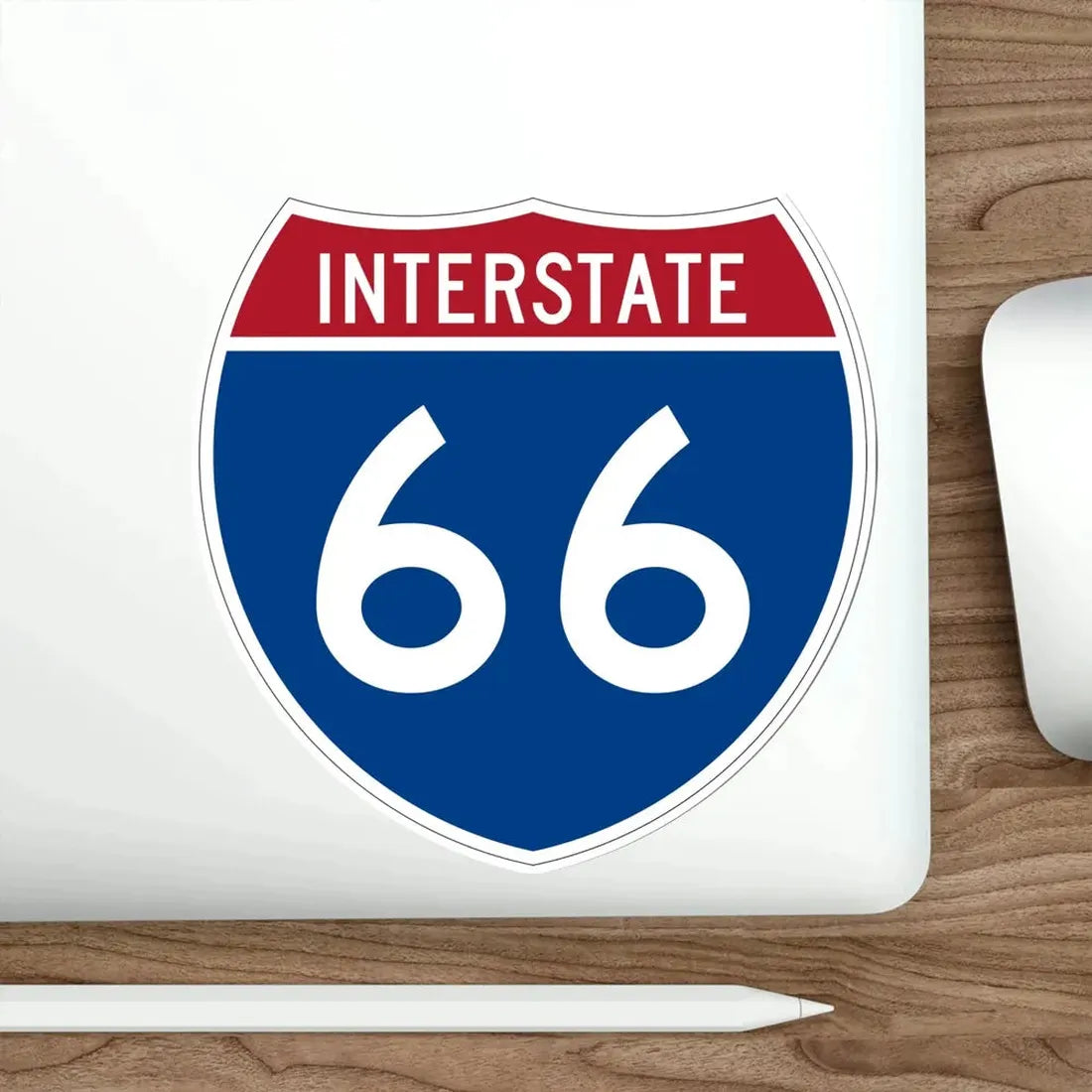 Interstate 66 (U.S. Highways) STICKER Vinyl Die-Cut Decal - The Sticker Space