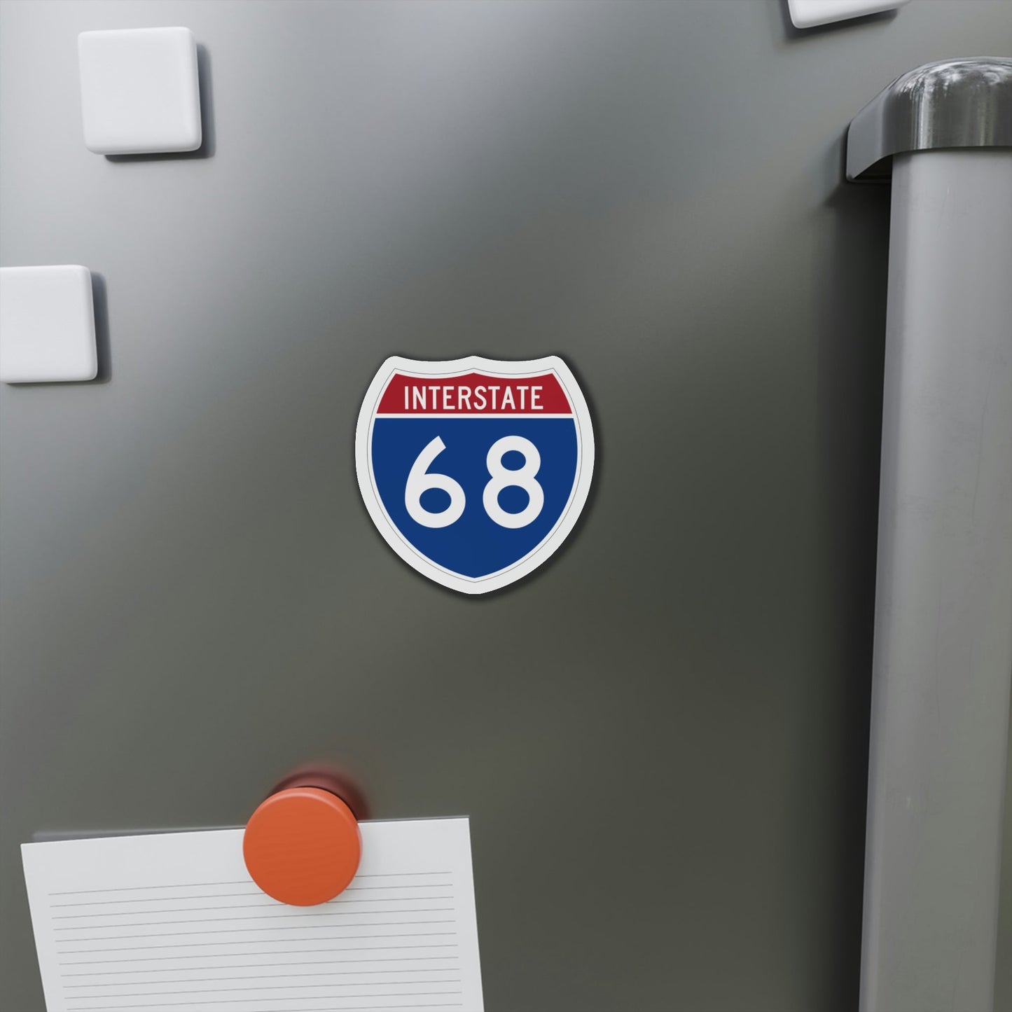 Interstate 68 (U.S. Highways) Die-Cut Magnet-The Sticker Space