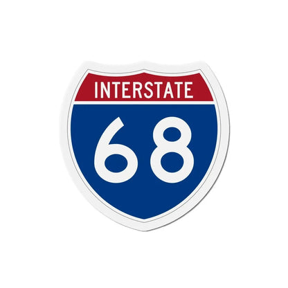 Interstate 68 (U.S. Highways) Refrigerator Magnet - The Sticker Space