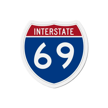 Interstate 69 (U.S. Highways) Refrigerator Magnet - The Sticker Space