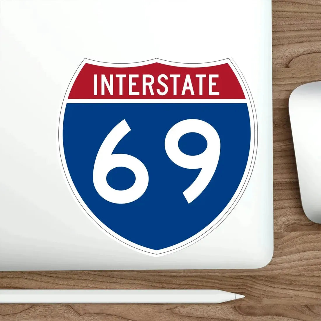 Interstate 69 (U.S. Highways) STICKER Vinyl Die-Cut Decal - The Sticker Space