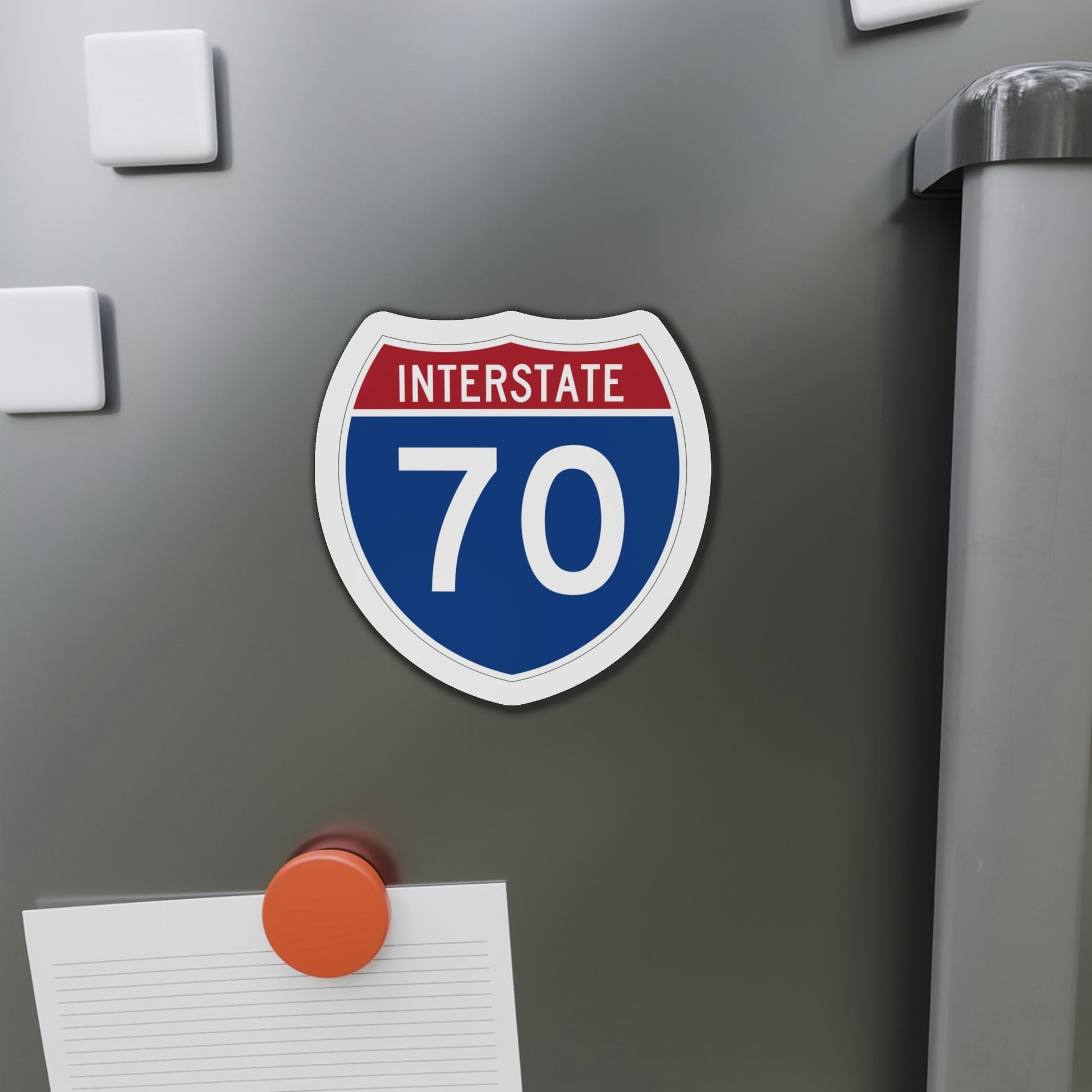 Interstate 70 (U.S. Highways) Die-Cut Magnet-The Sticker Space