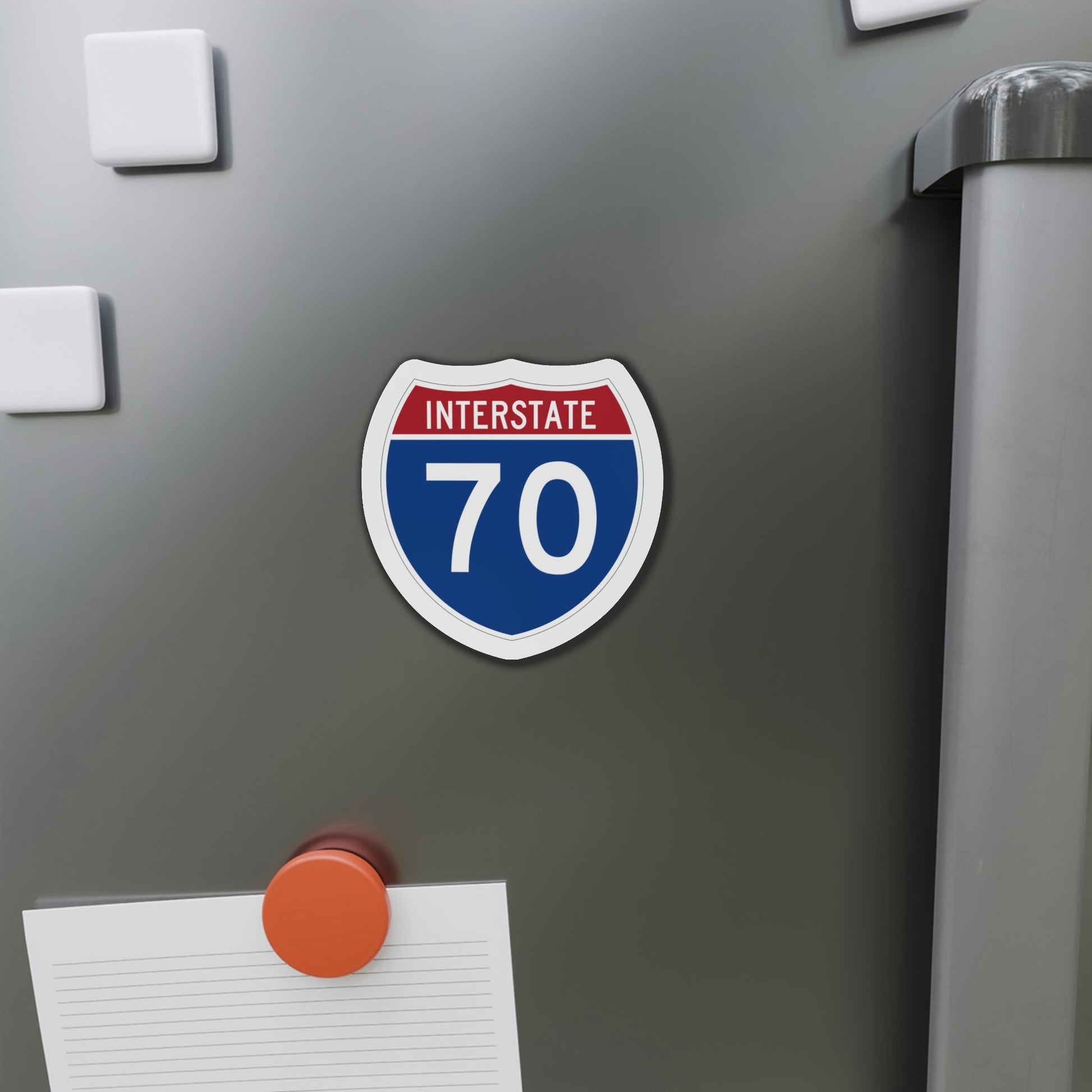 Interstate 70 (U.S. Highways) Die-Cut Magnet-The Sticker Space