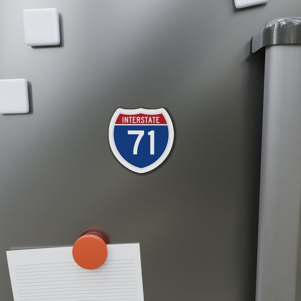 Interstate 71 (U.S. Highways) Die-Cut Magnet-The Sticker Space