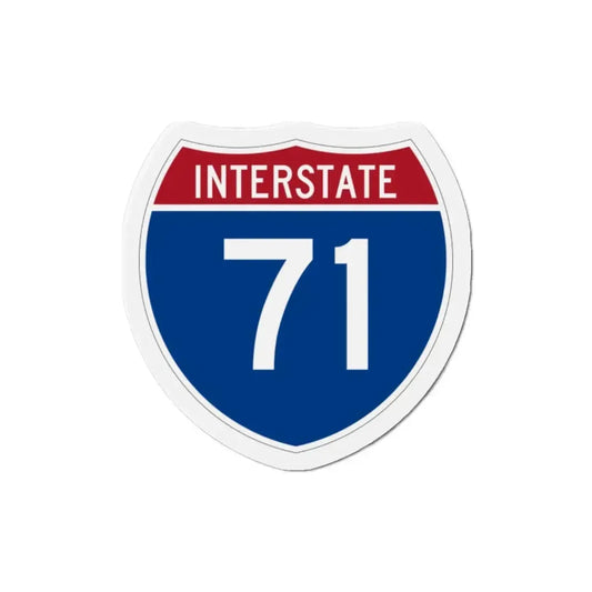 Interstate 71 (U.S. Highways) Refrigerator Magnet 2 Inch - The Sticker Space