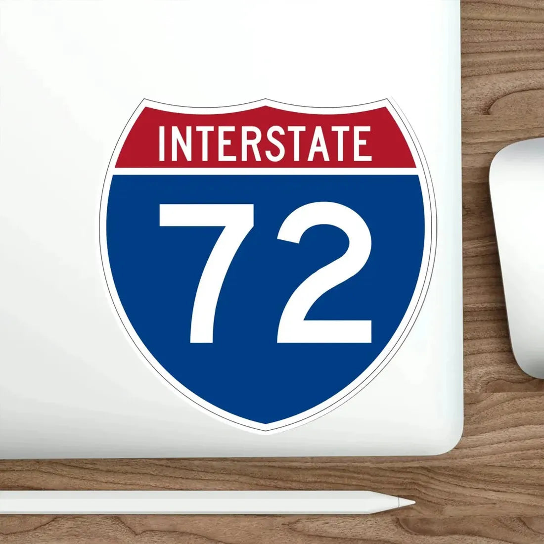 Interstate 72 (U.S. Highways) STICKER Vinyl Die-Cut Decal - The Sticker Space