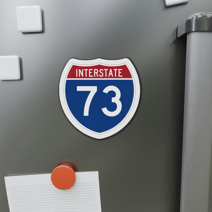 Interstate 73 (U.S. Highways) Die-Cut Magnet-The Sticker Space