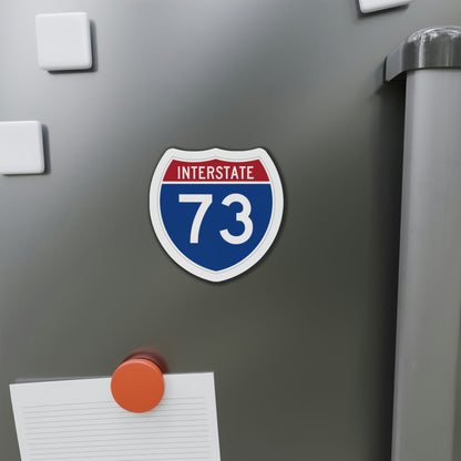 Interstate 73 (U.S. Highways) Die-Cut Magnet-The Sticker Space