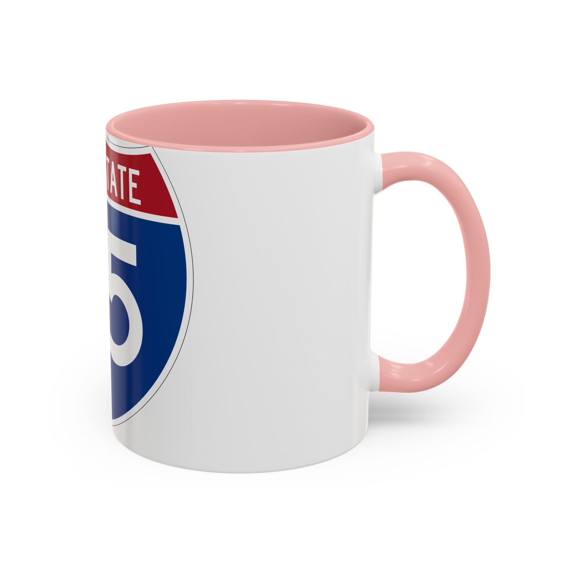 Interstate 75 (U.S. Highways) Accent Coffee Mug-The Sticker Space