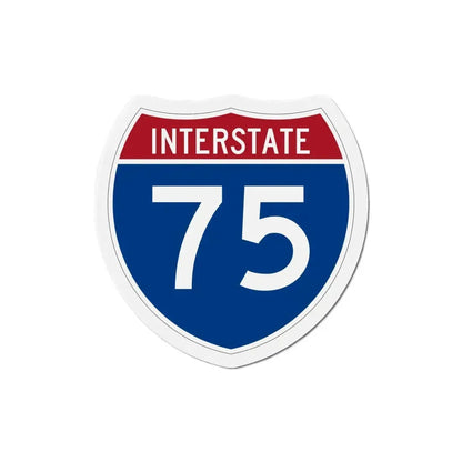 Interstate 75 (U.S. Highways) Refrigerator Magnet 5 Inch - The Sticker Space