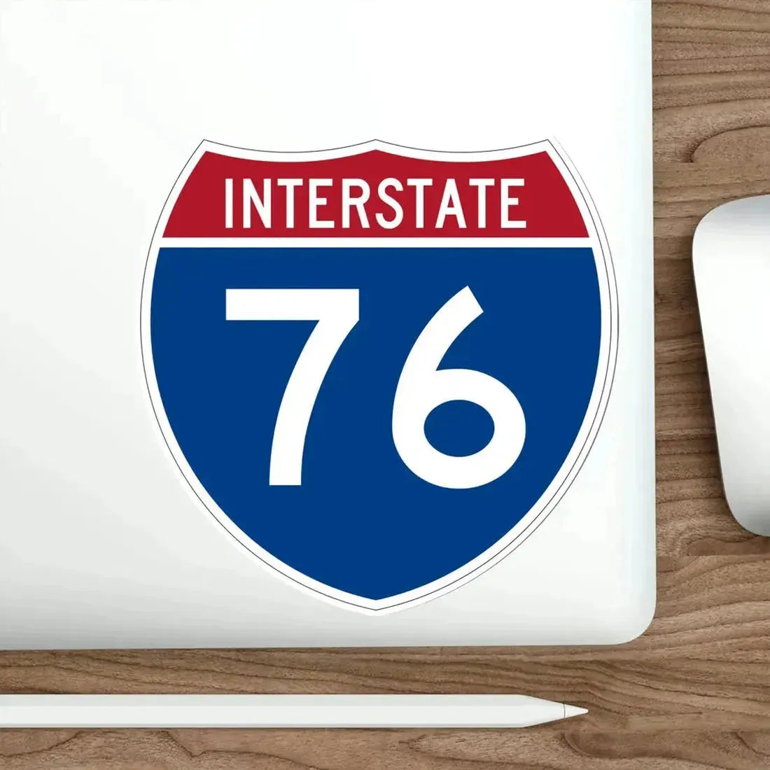 Interstate 76 (U.S. Highways) STICKER Vinyl Die-Cut Decal - The Sticker Space