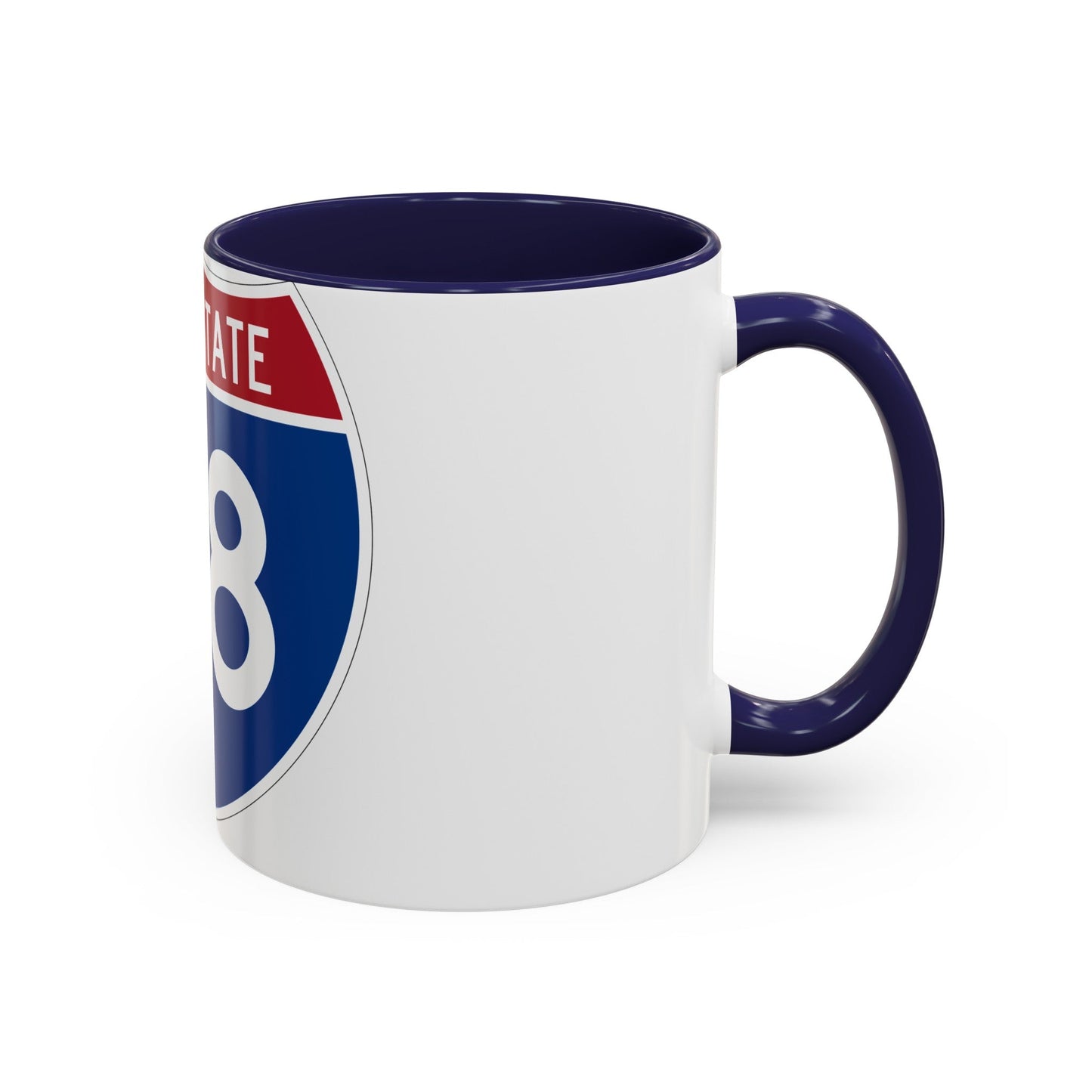 Interstate 78 (U.S. Highways) Accent Coffee Mug-The Sticker Space