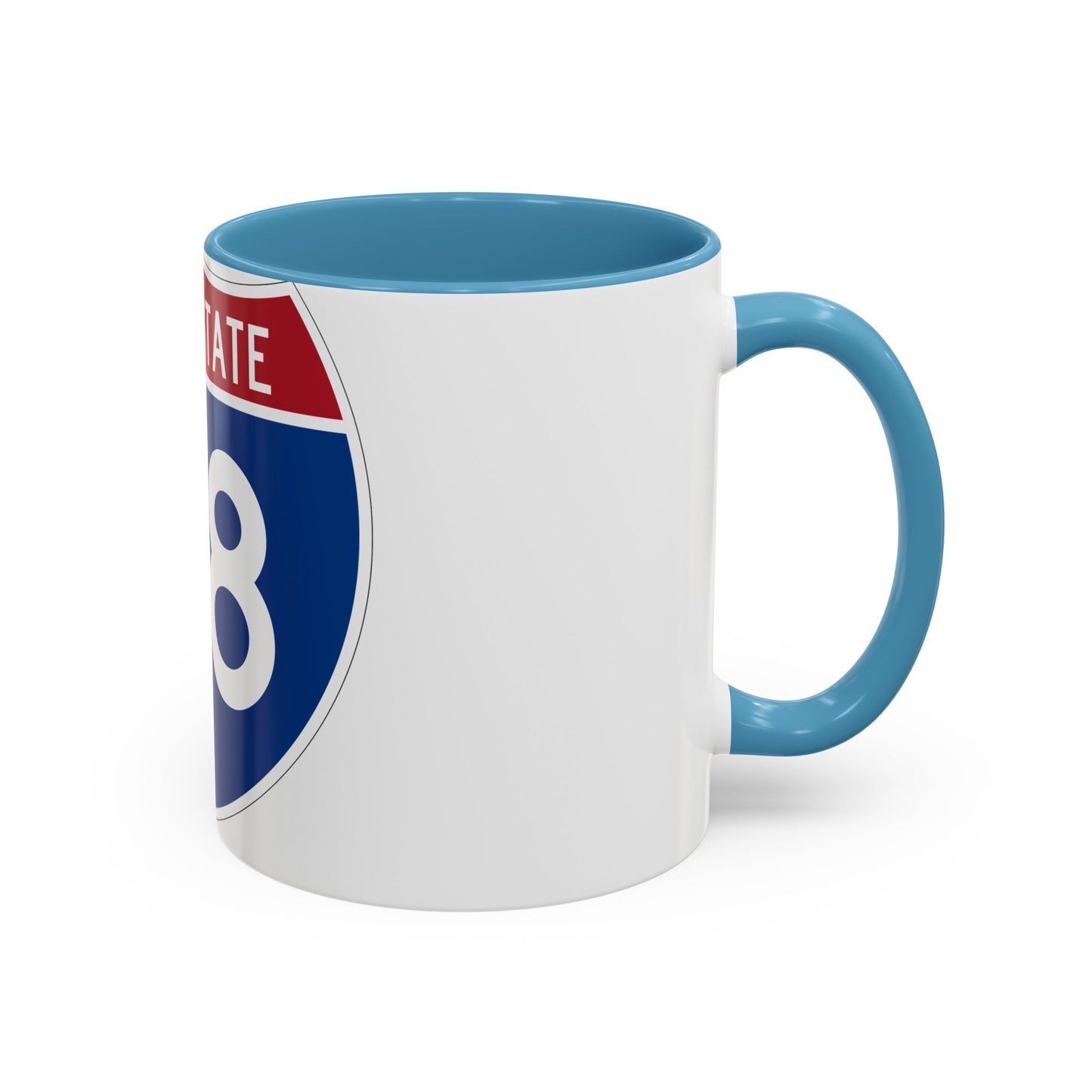 Interstate 78 (U.S. Highways) Accent Coffee Mug-The Sticker Space