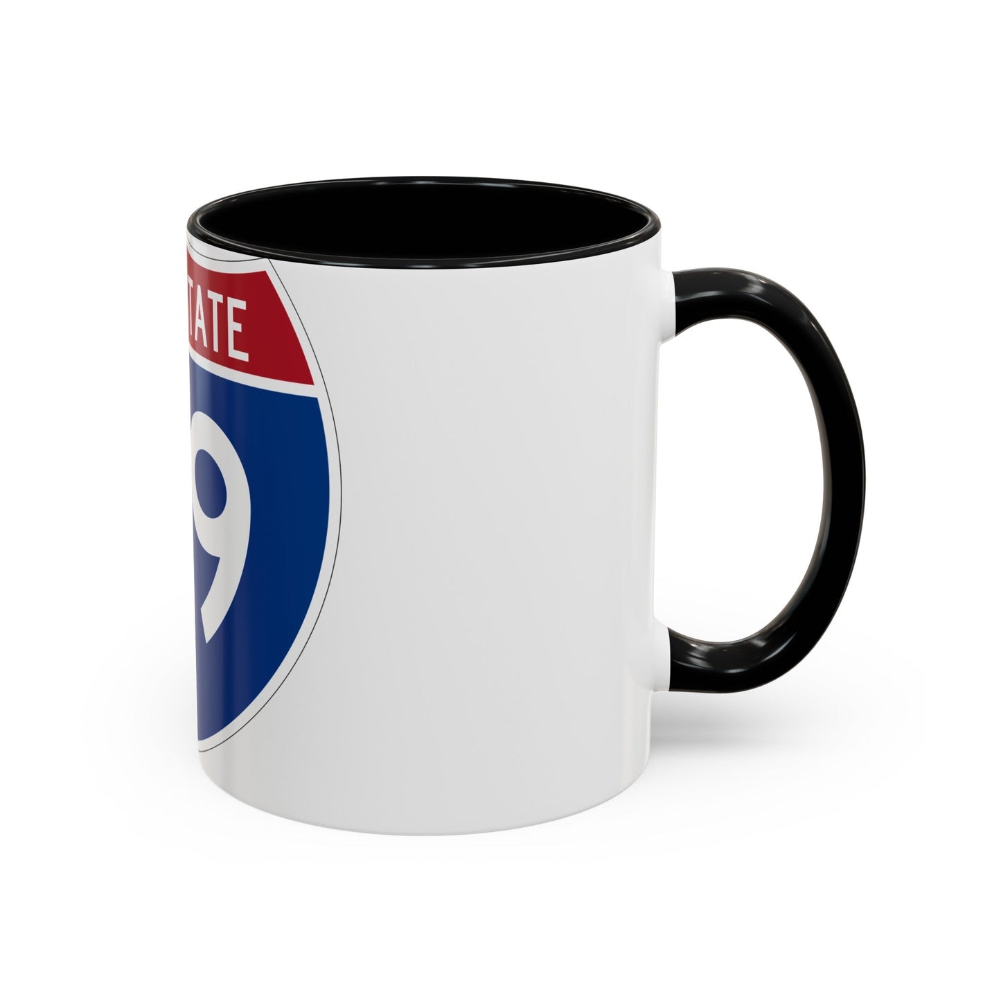 Interstate 79 (U.S. Highways) Accent Coffee Mug-The Sticker Space