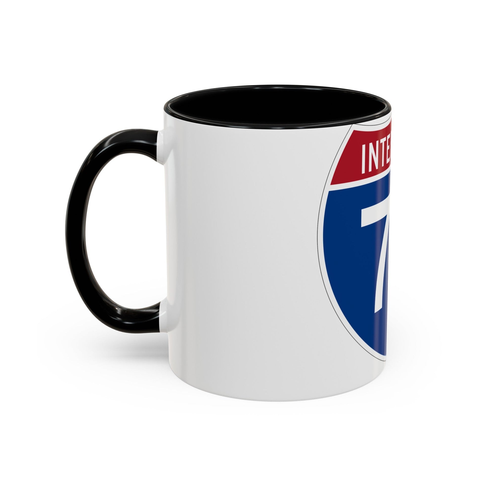 Interstate 79 (U.S. Highways) Accent Coffee Mug-The Sticker Space