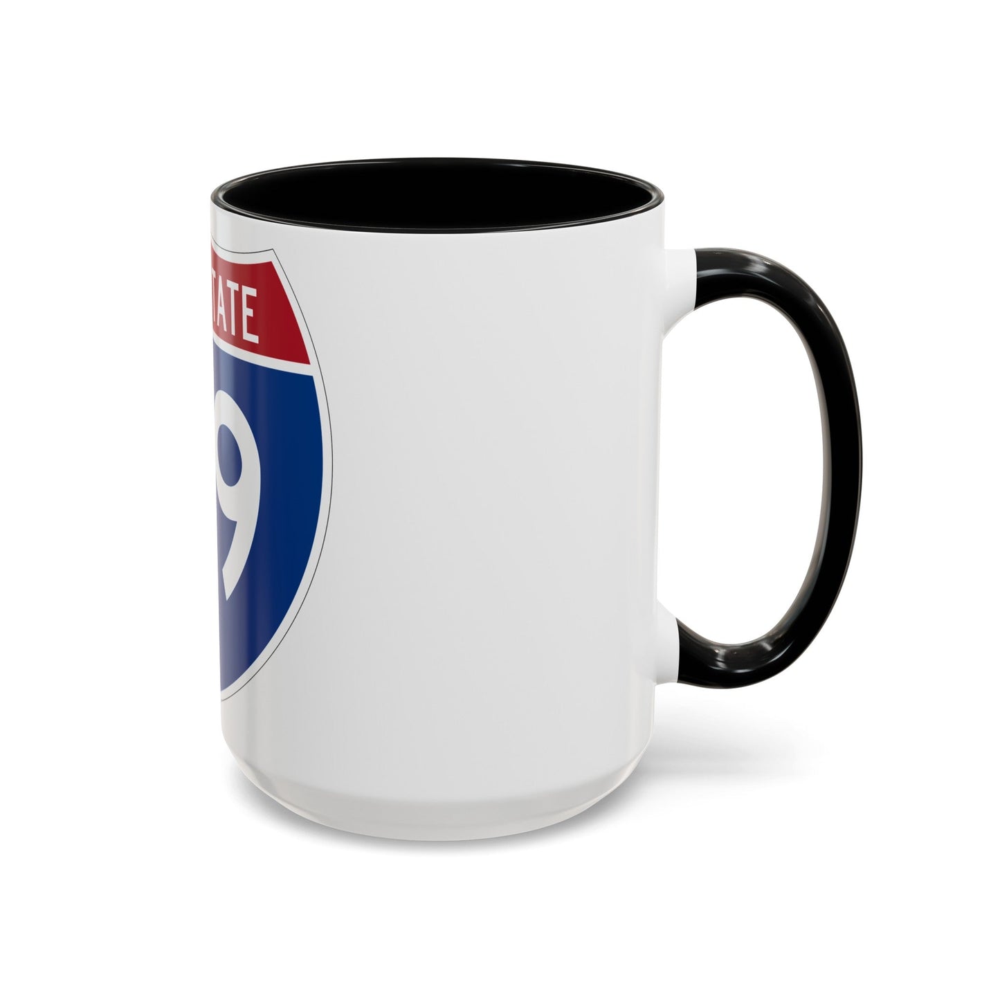 Interstate 79 (U.S. Highways) Accent Coffee Mug-The Sticker Space