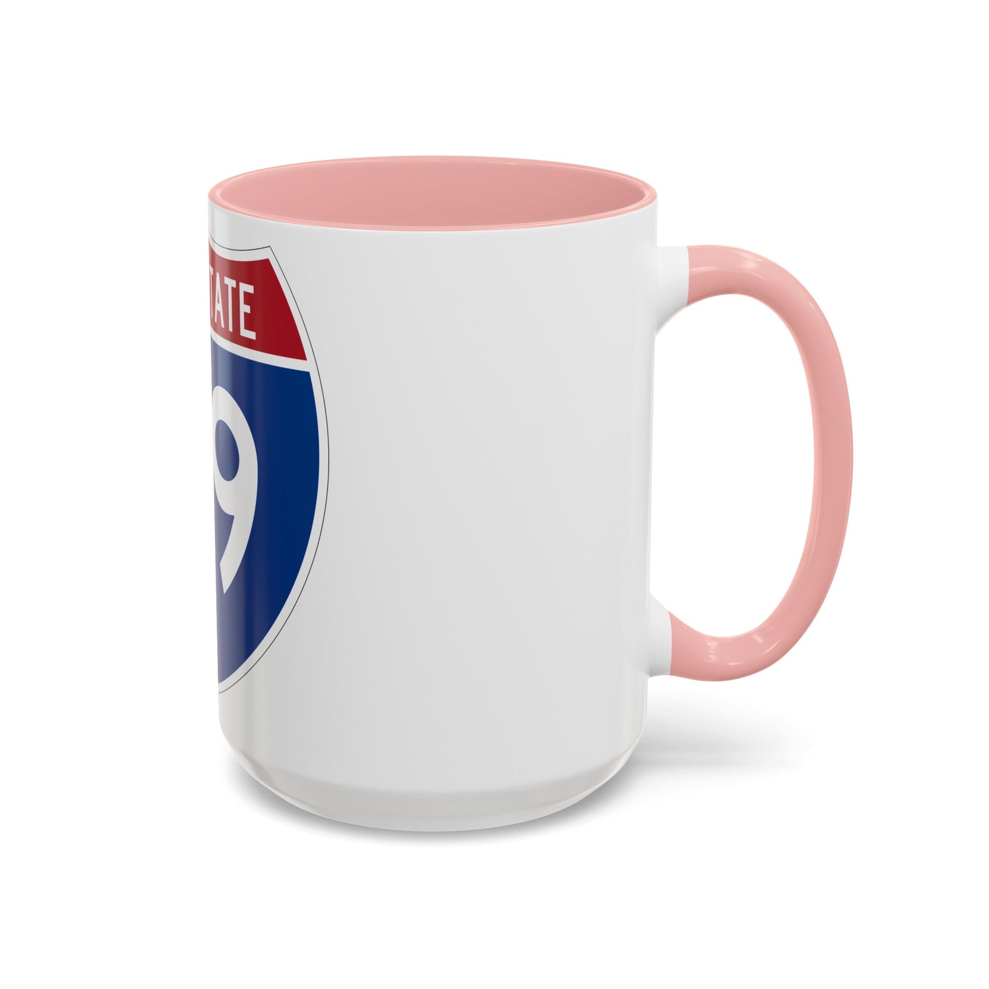 Interstate 79 (U.S. Highways) Accent Coffee Mug-The Sticker Space