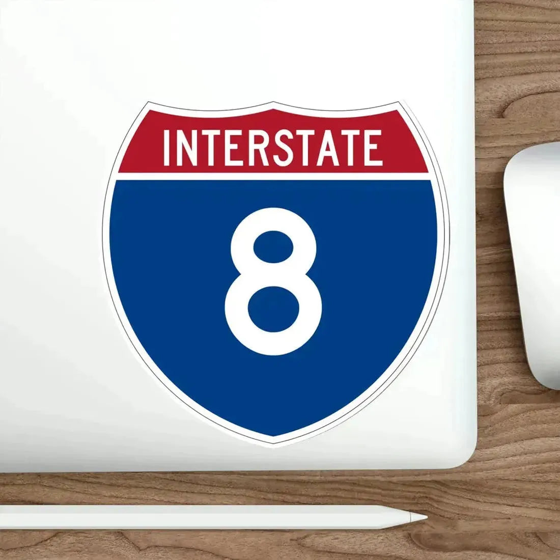 Interstate 8 (U.S. Highways) STICKER Vinyl Die-Cut Decal - The Sticker Space