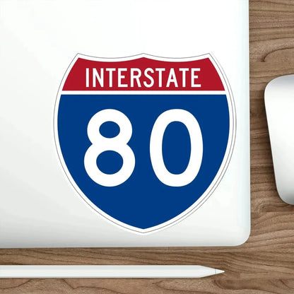 Interstate 80 (U.S. Highways) STICKER Vinyl Die-Cut Decal - The Sticker Space