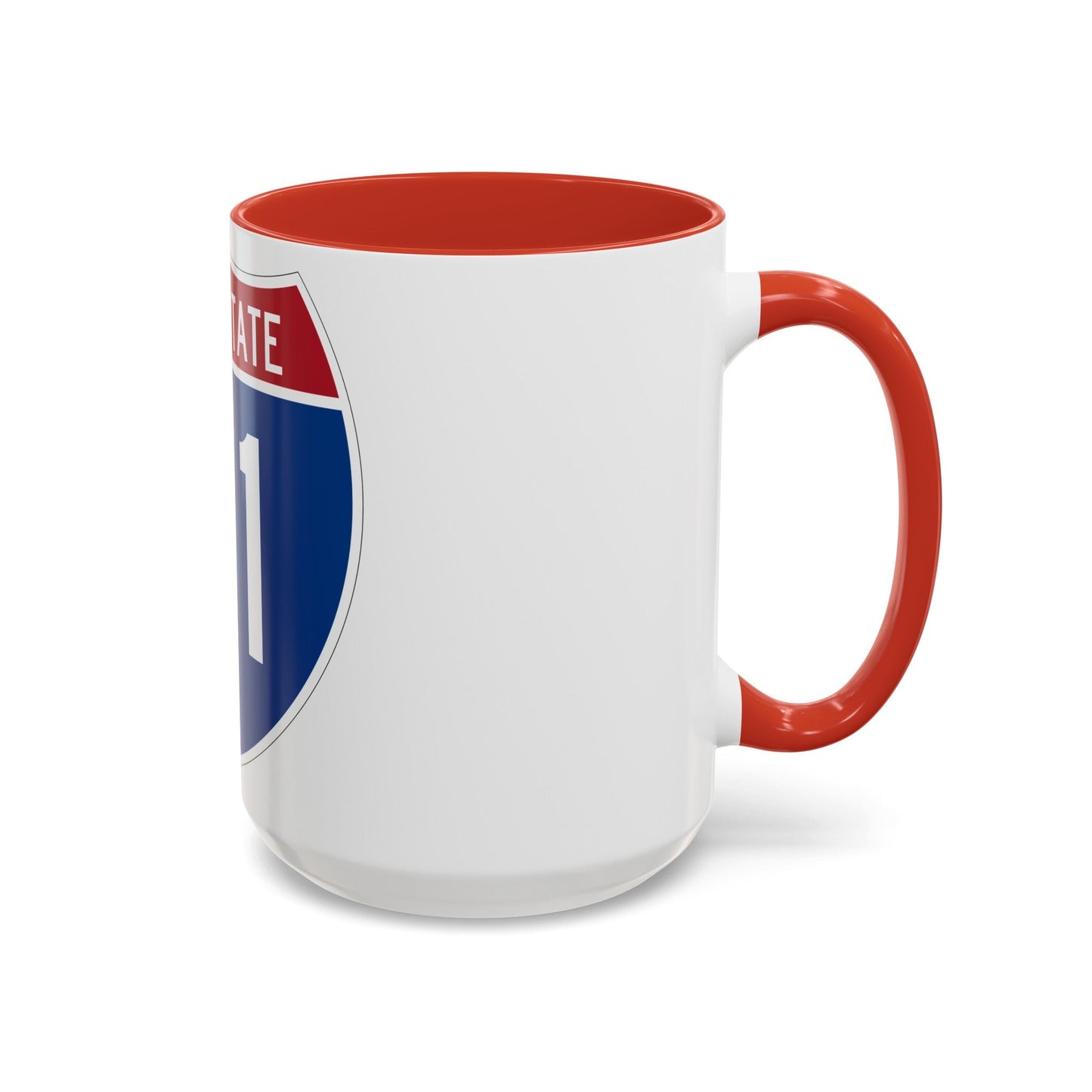 Interstate 81 (U.S. Highways) Accent Coffee Mug-The Sticker Space