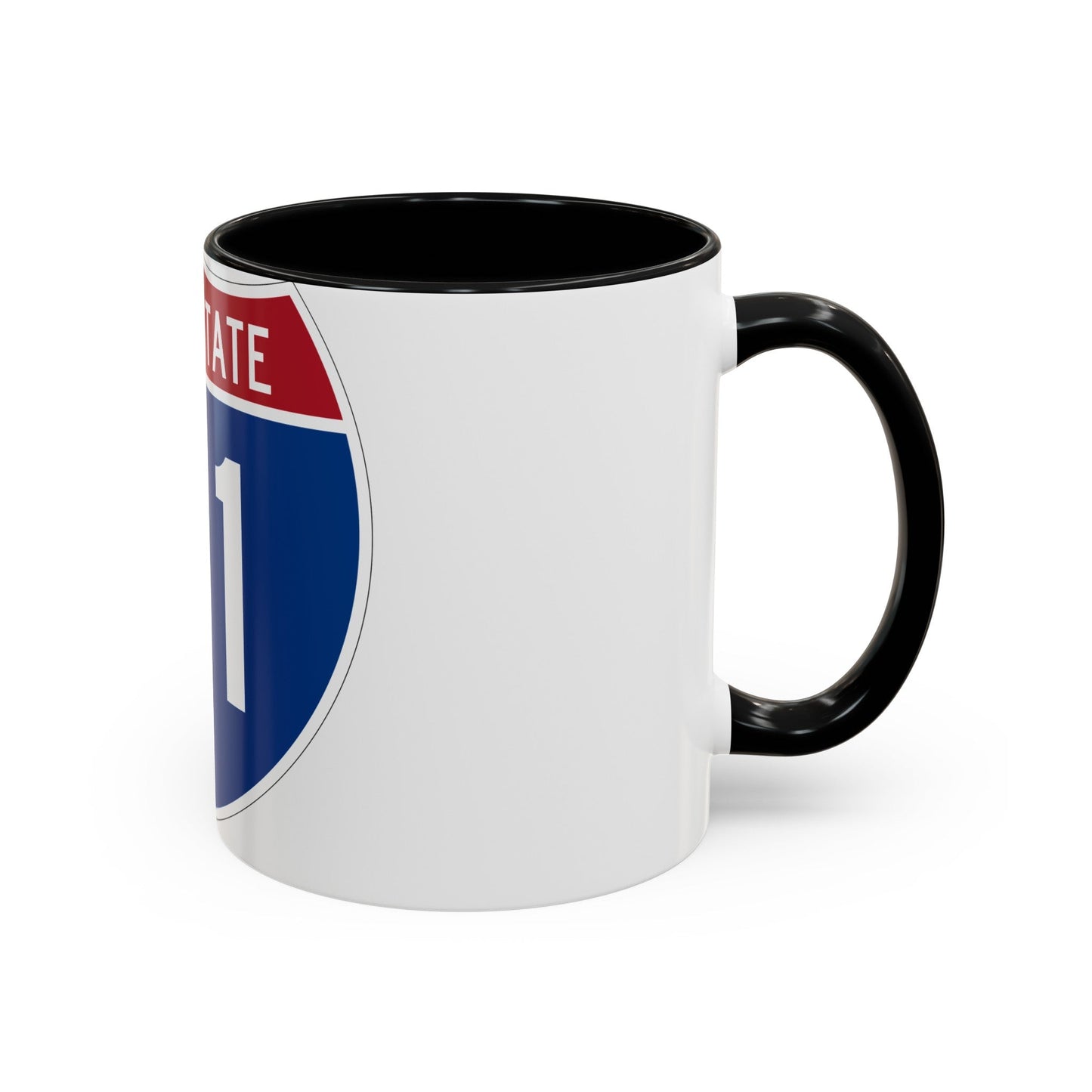 Interstate 81 (U.S. Highways) Accent Coffee Mug-The Sticker Space