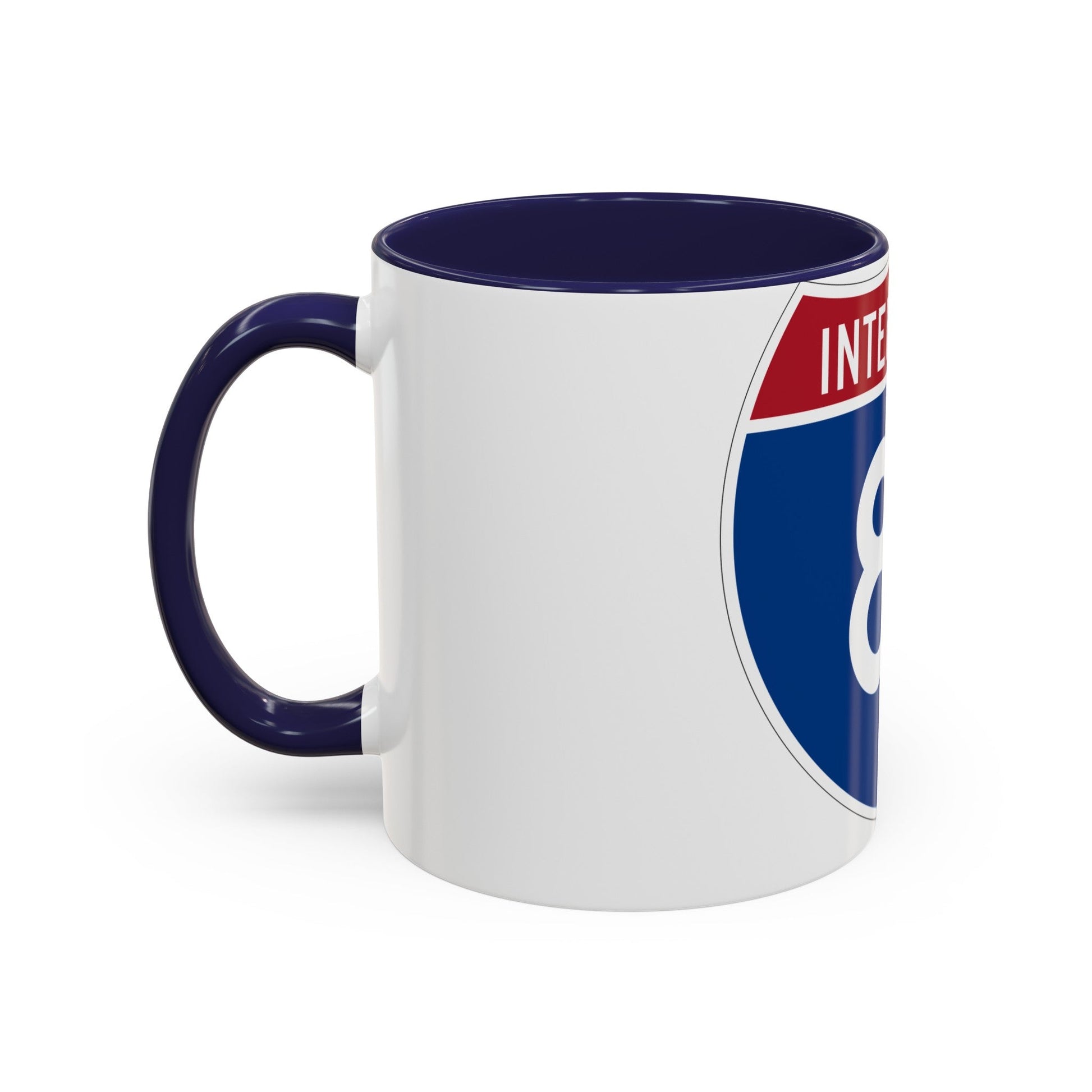 Interstate 81 (U.S. Highways) Accent Coffee Mug-The Sticker Space