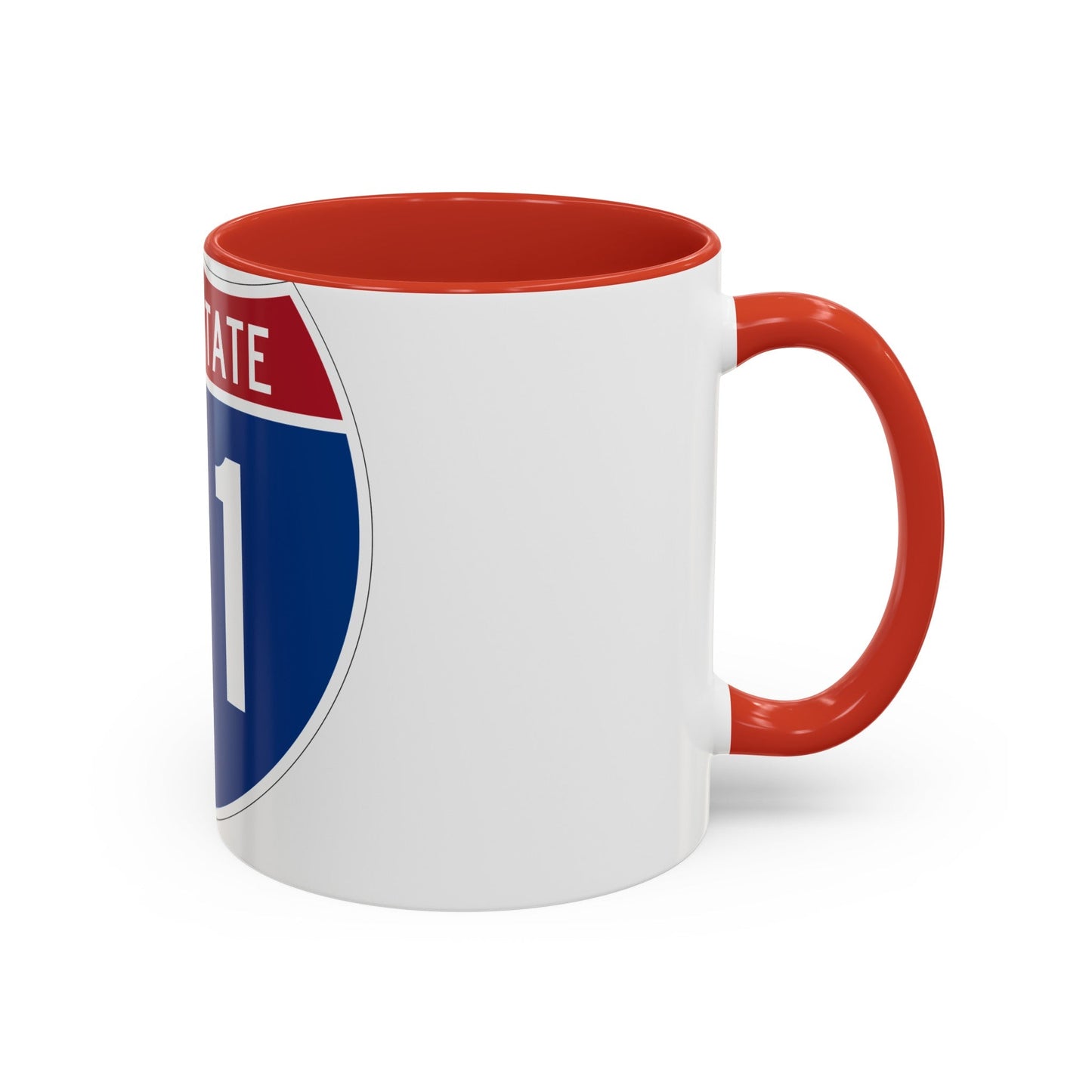 Interstate 81 (U.S. Highways) Accent Coffee Mug-The Sticker Space