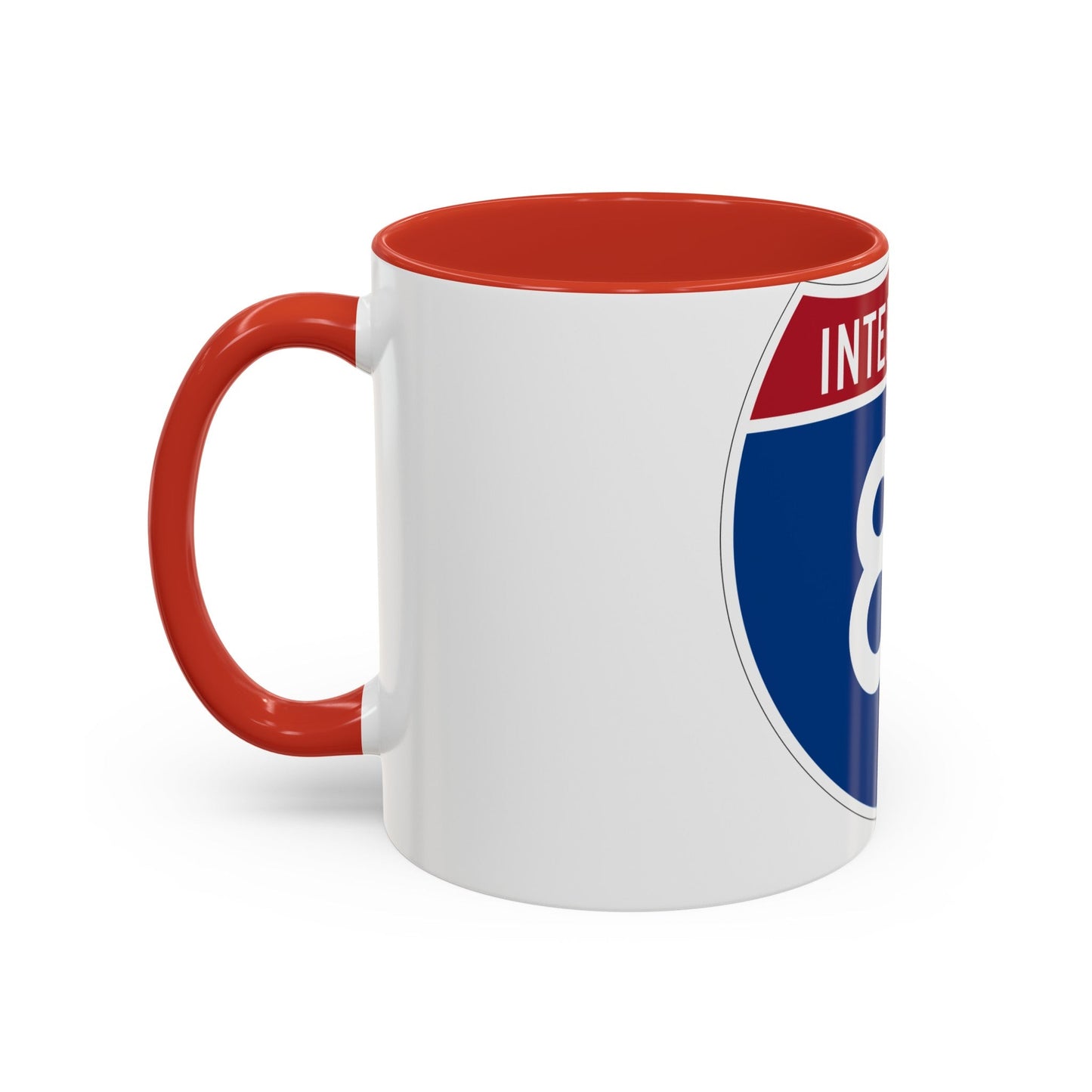 Interstate 81 (U.S. Highways) Accent Coffee Mug-The Sticker Space