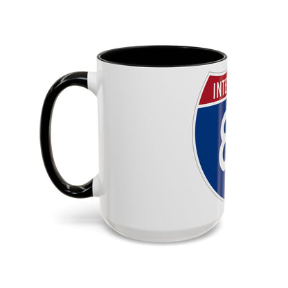 Interstate 81 (U.S. Highways) Accent Coffee Mug-The Sticker Space