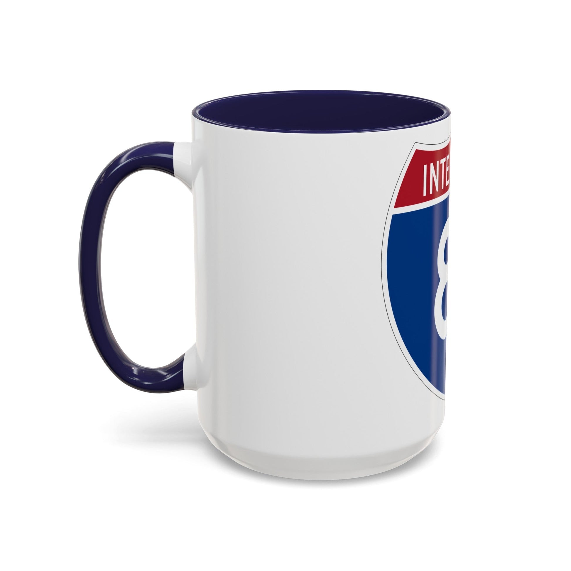 Interstate 81 (U.S. Highways) Accent Coffee Mug-The Sticker Space