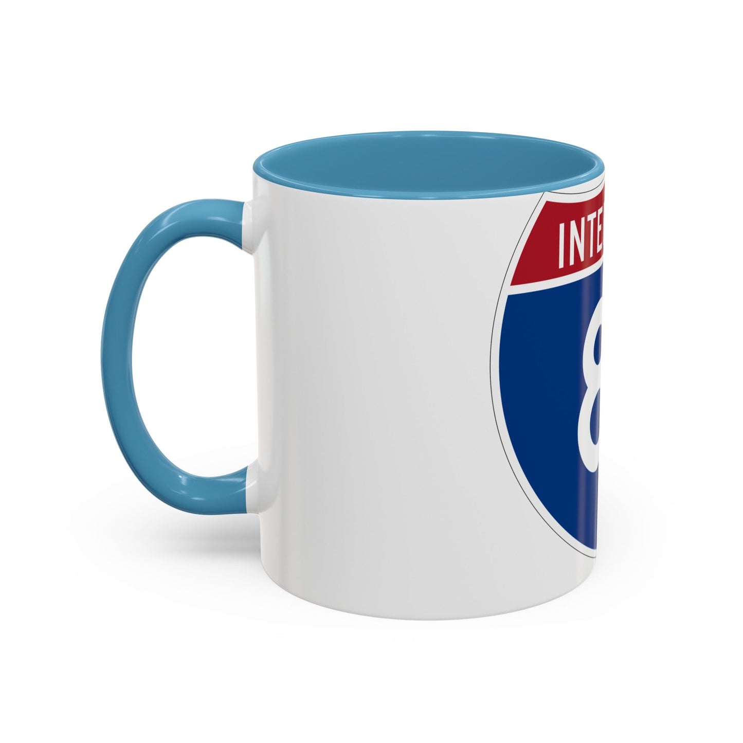 Interstate 81 (U.S. Highways) Accent Coffee Mug-The Sticker Space