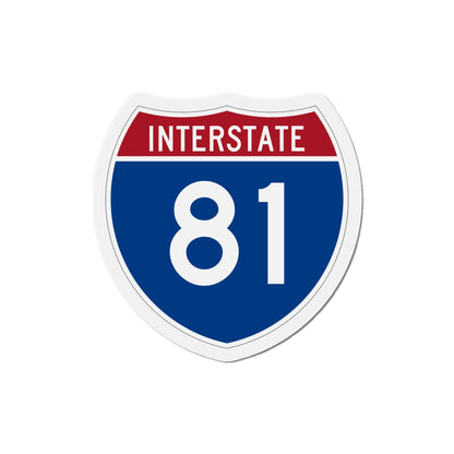 Interstate 81 (U.S. Highways) Die-Cut Magnet-5 Inch-The Sticker Space