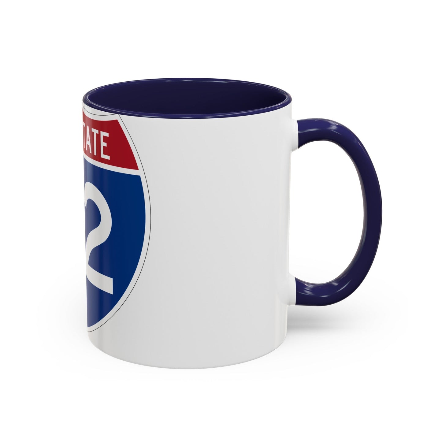 Interstate 82 (U.S. Highways) Accent Coffee Mug-The Sticker Space