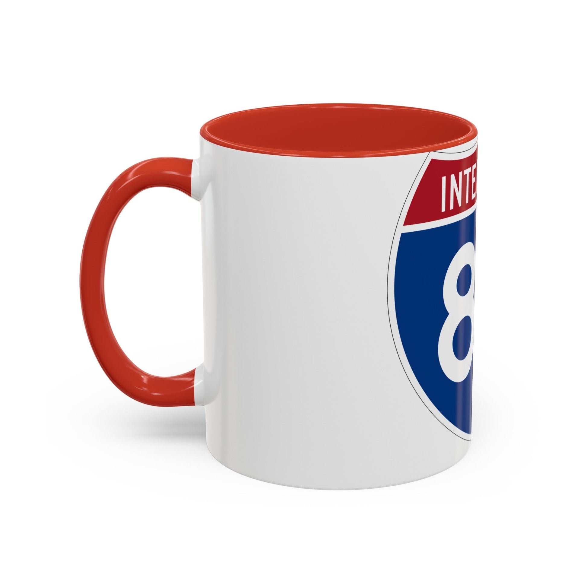 Interstate 82 (U.S. Highways) Accent Coffee Mug-The Sticker Space