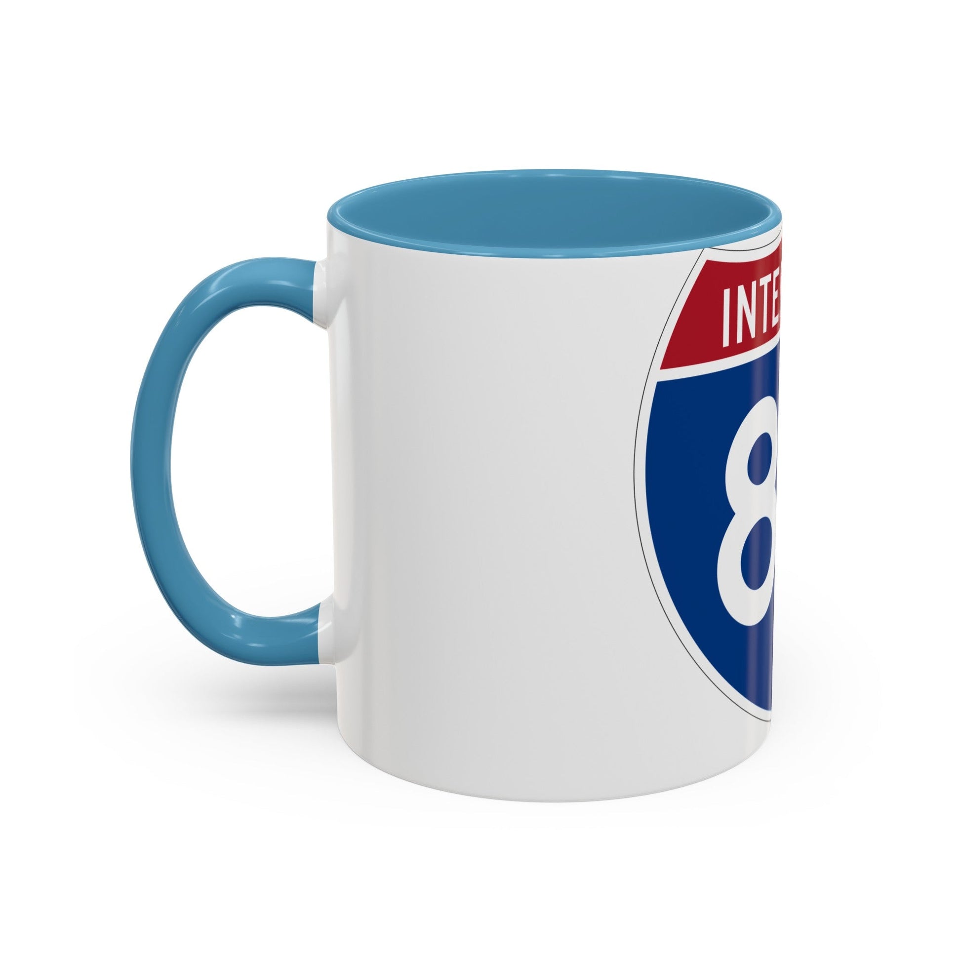 Interstate 82 (U.S. Highways) Accent Coffee Mug-The Sticker Space