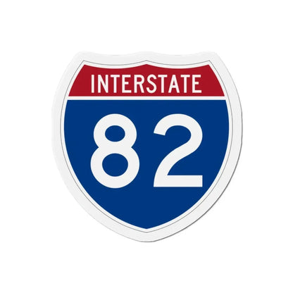 Interstate 82 (U.S. Highways) Refrigerator Magnet 2 Inch - The Sticker Space