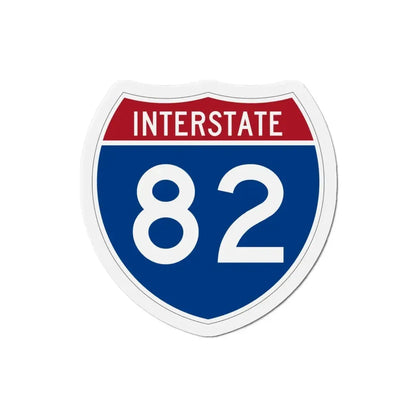 Interstate 82 (U.S. Highways) Refrigerator Magnet 3 Inch - The Sticker Space