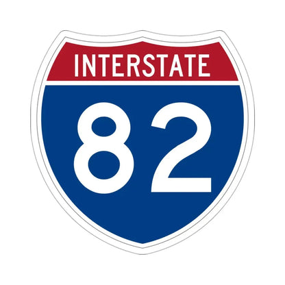 Interstate 82 (U.S. Highways) STICKER Vinyl Die-Cut Decal 3 Inch - The Sticker Space