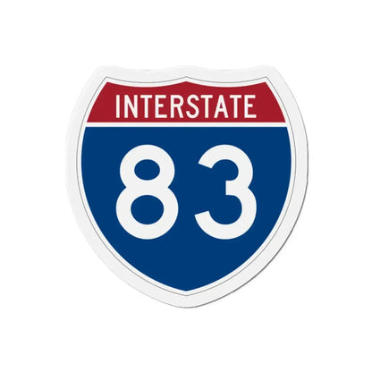 Interstate 83 (U.S. Highways) Refrigerator Magnet 2 Inch - The Sticker Space